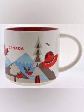 Starbucks YOU ARE HERE Canada 14oz Ceramic Mug